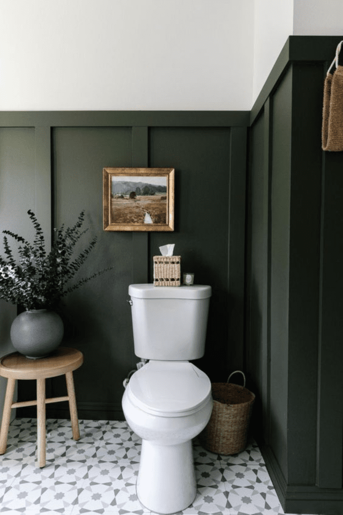 renter friendly bathroom makeover