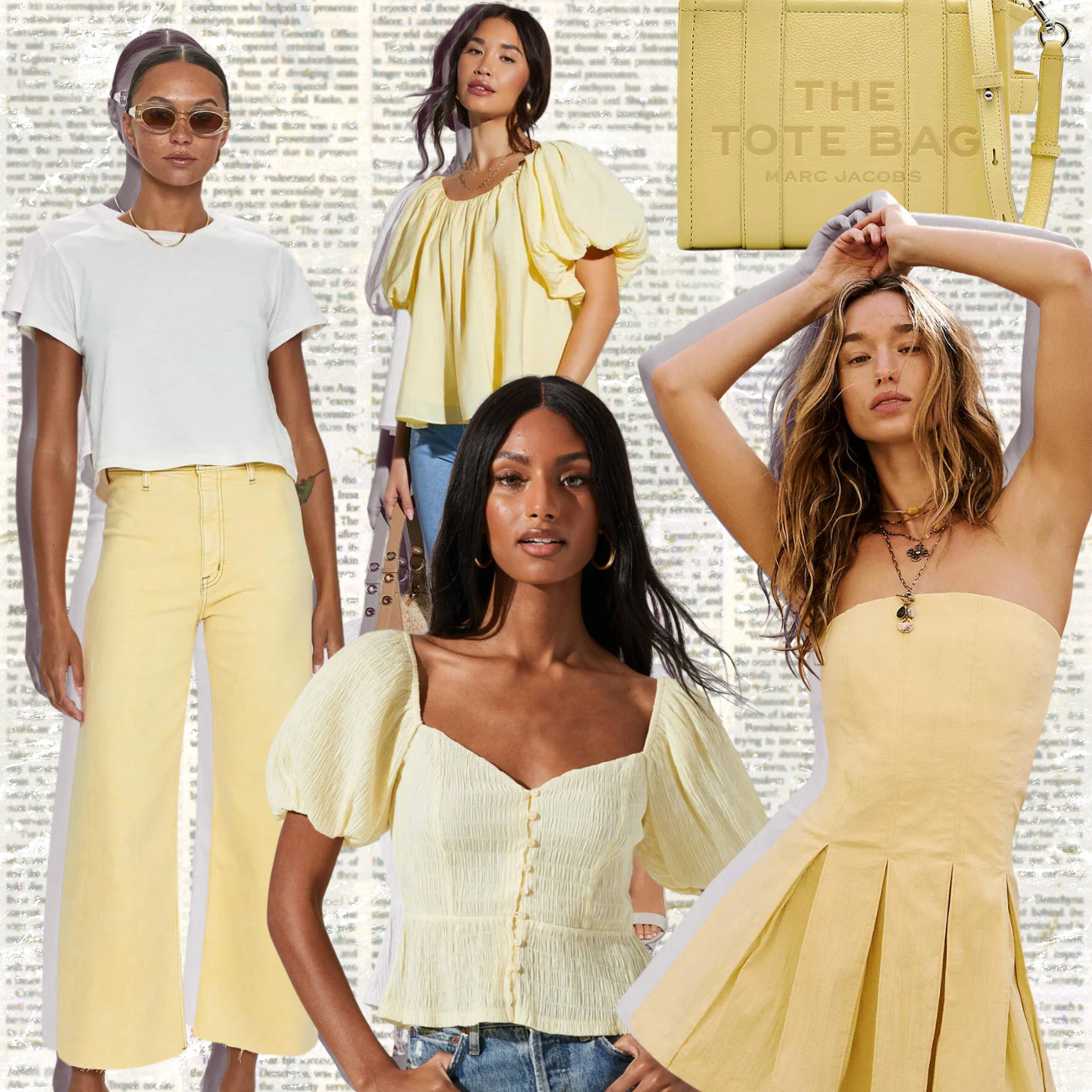 ways to wear butter yellow this spring