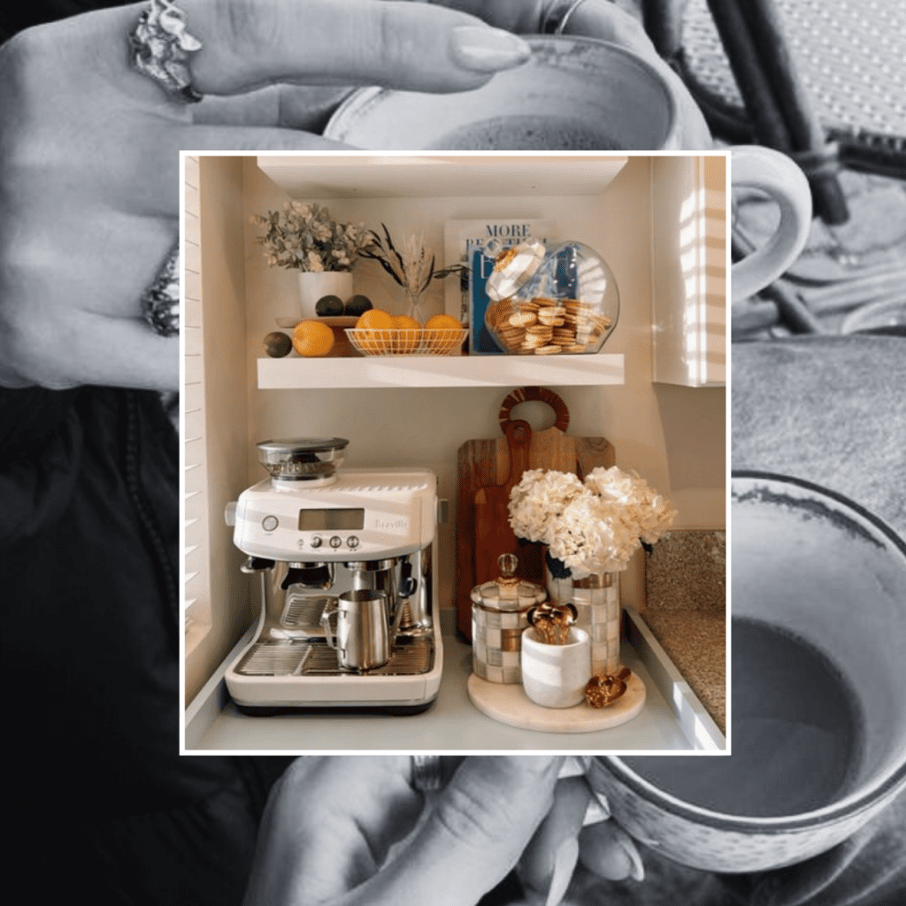 12 Gorgeous Coffee Bar Station Ideas for Small Spaces - Mozie