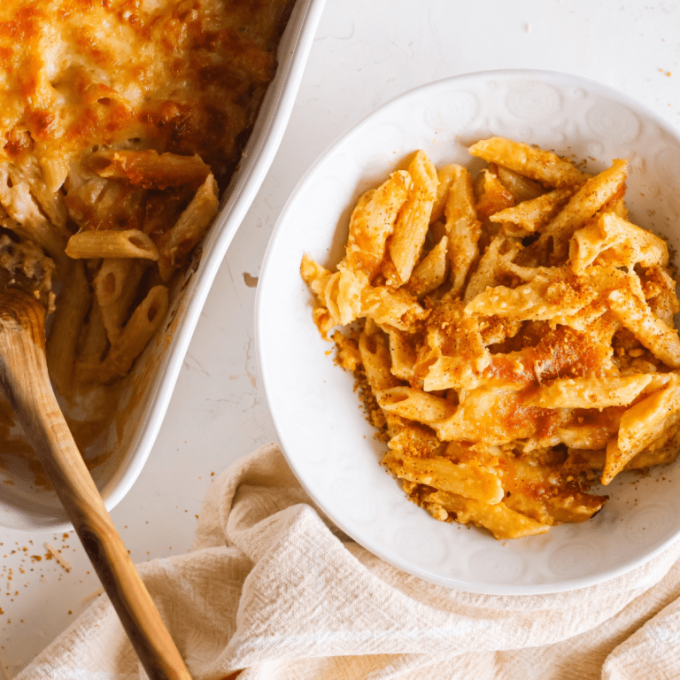 Four Cheese Baked Mac & Cheese (Better than the Box!)