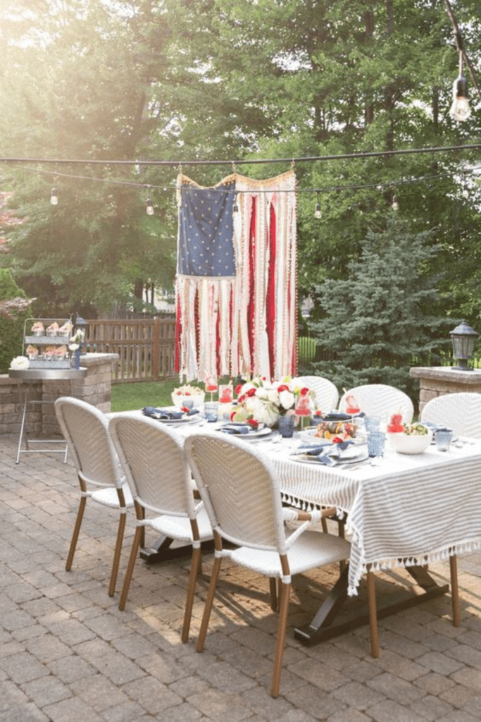 Host a Modern Fourth of July Backyard Party
