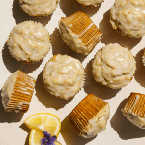 Bakery-Style Lemon Poppyseed Muffins