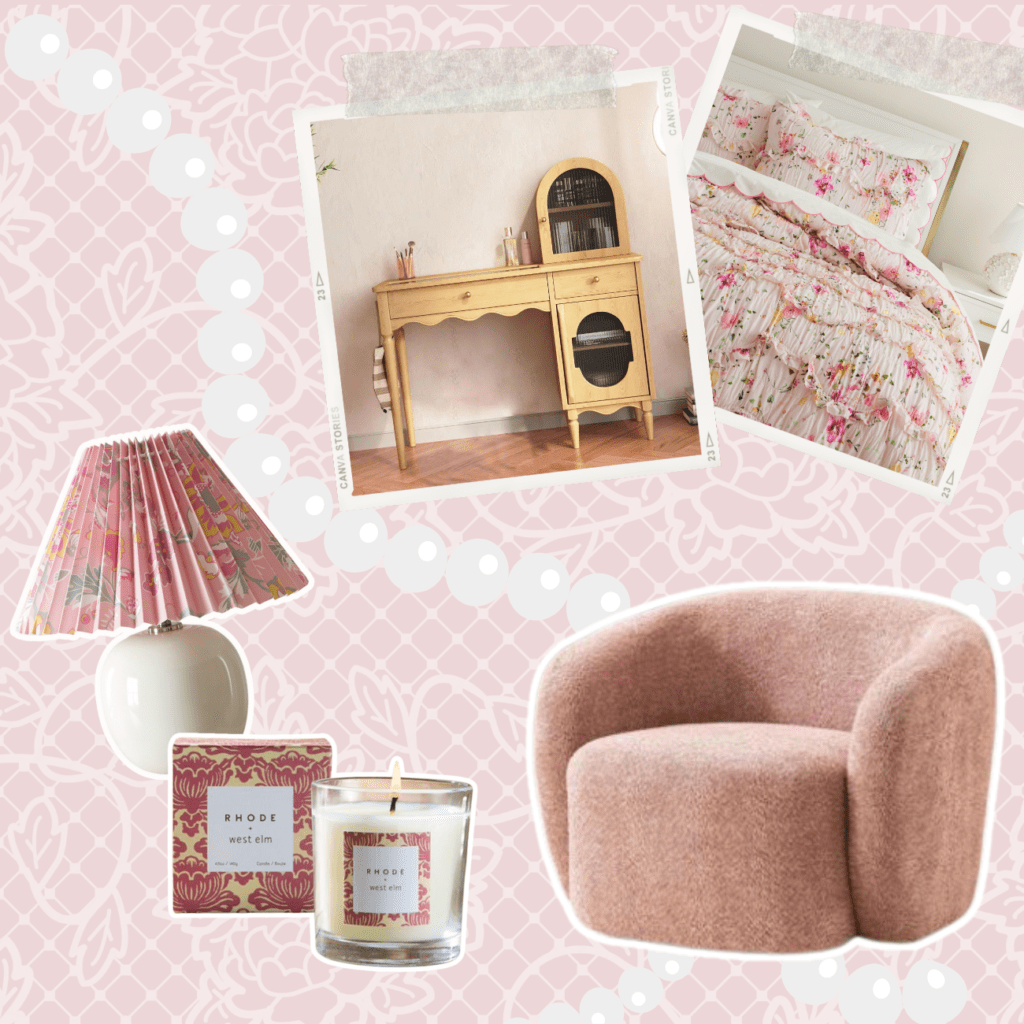 grown up girly bedroom decor