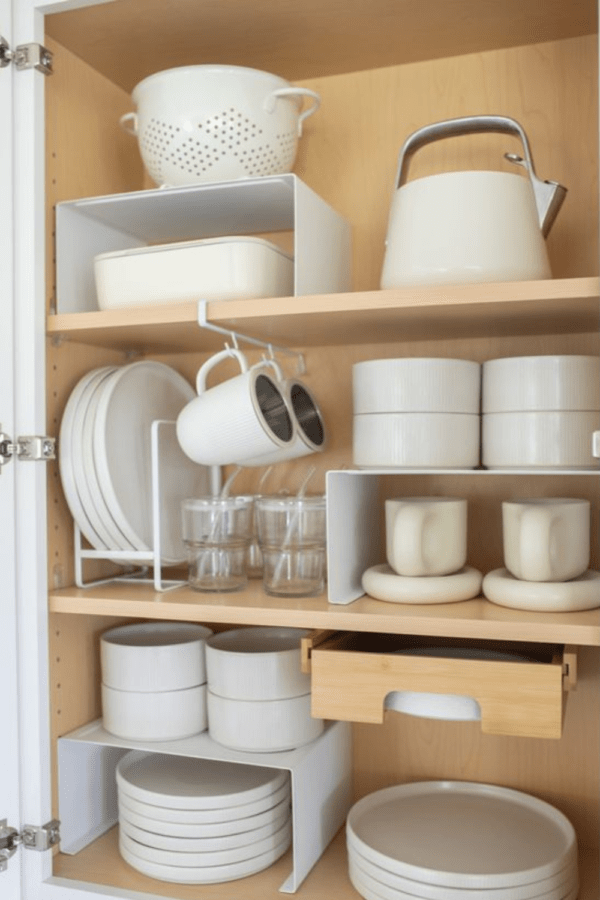 View of 10 Small Space Kitchen Organization Hacks That’ll Make Your Life Easier