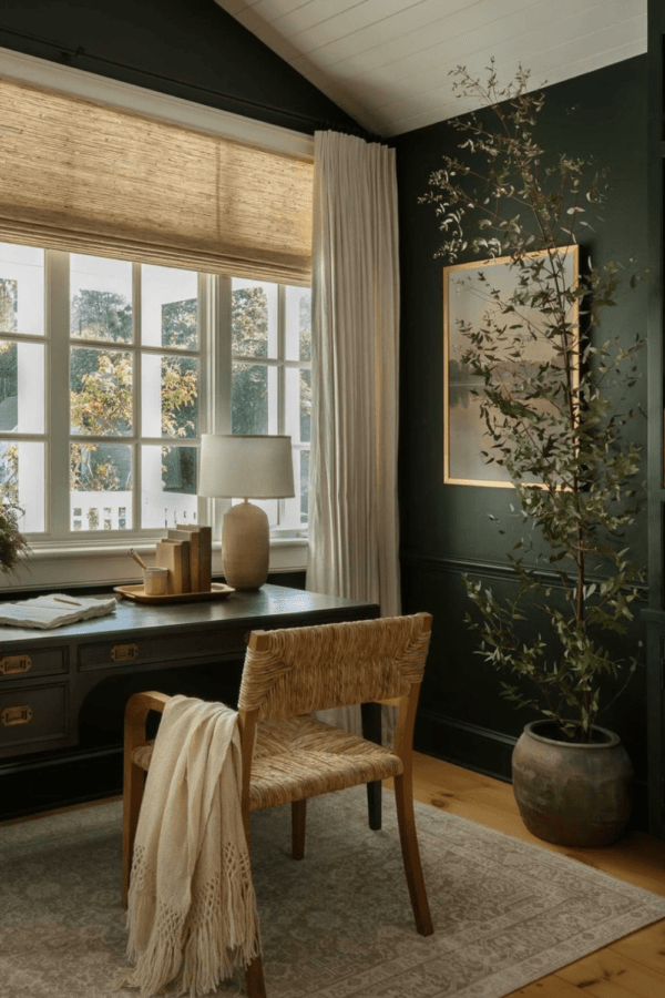 10 Moody Home Office Ideas That Will Take Working from Home to Another ...