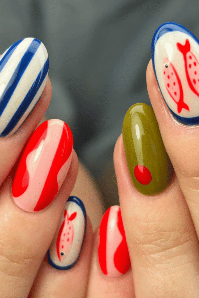 august nail ideas, best august nails