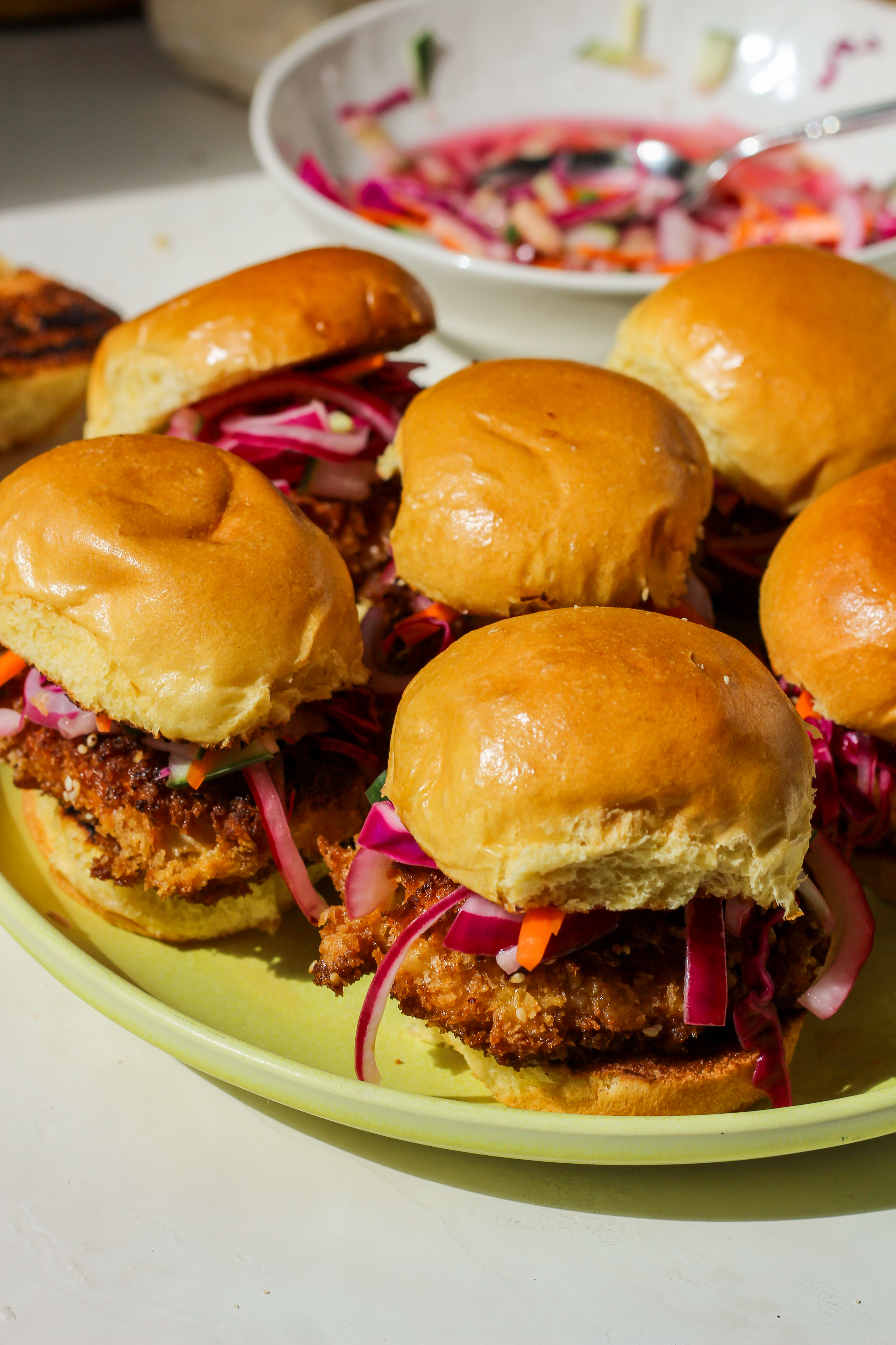 chicken katsu sandwiches