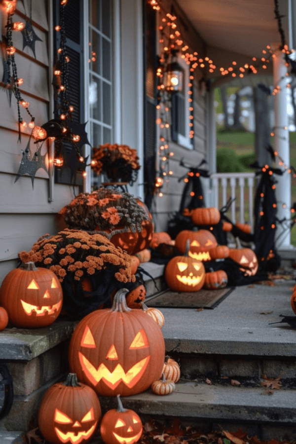 12 Fall Front Porch Decor Ideas to Make a Cozy Entrance - Mozie