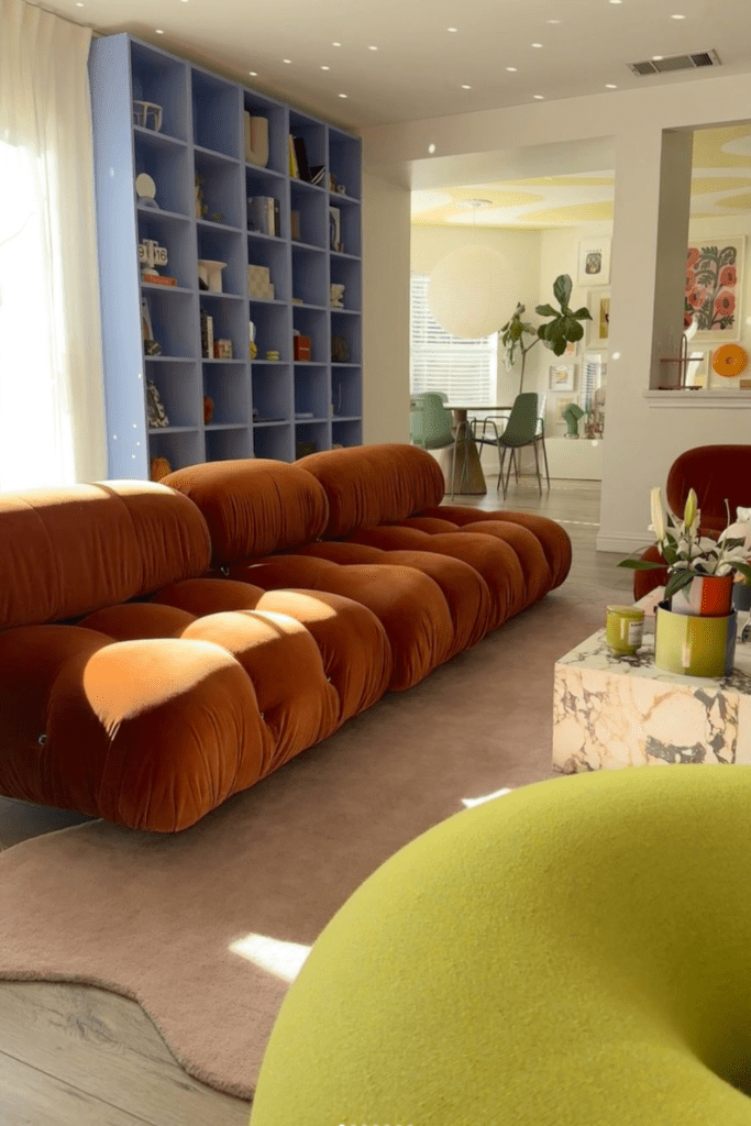 ways to add color to your living room