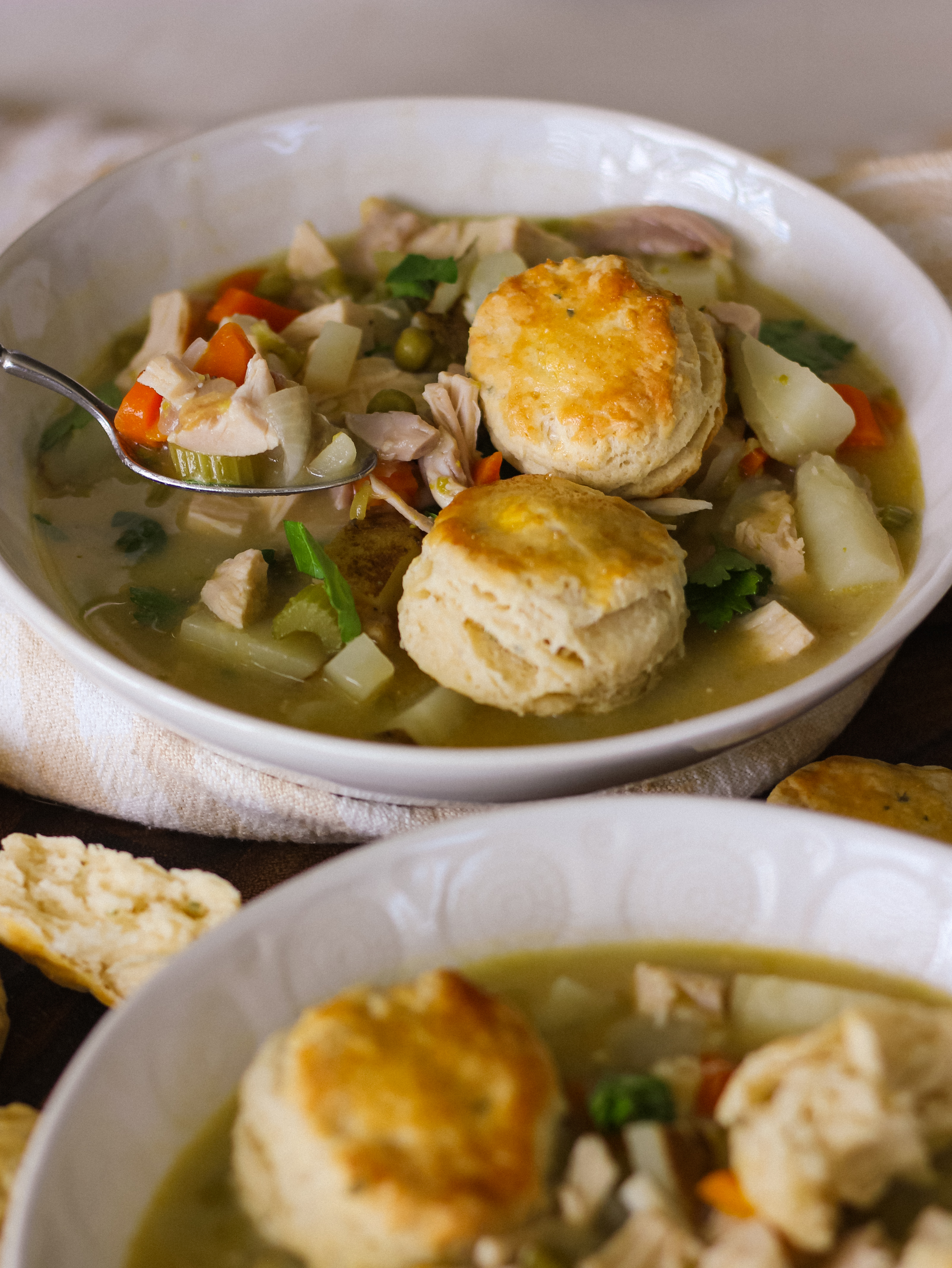 chicken pot pie soup