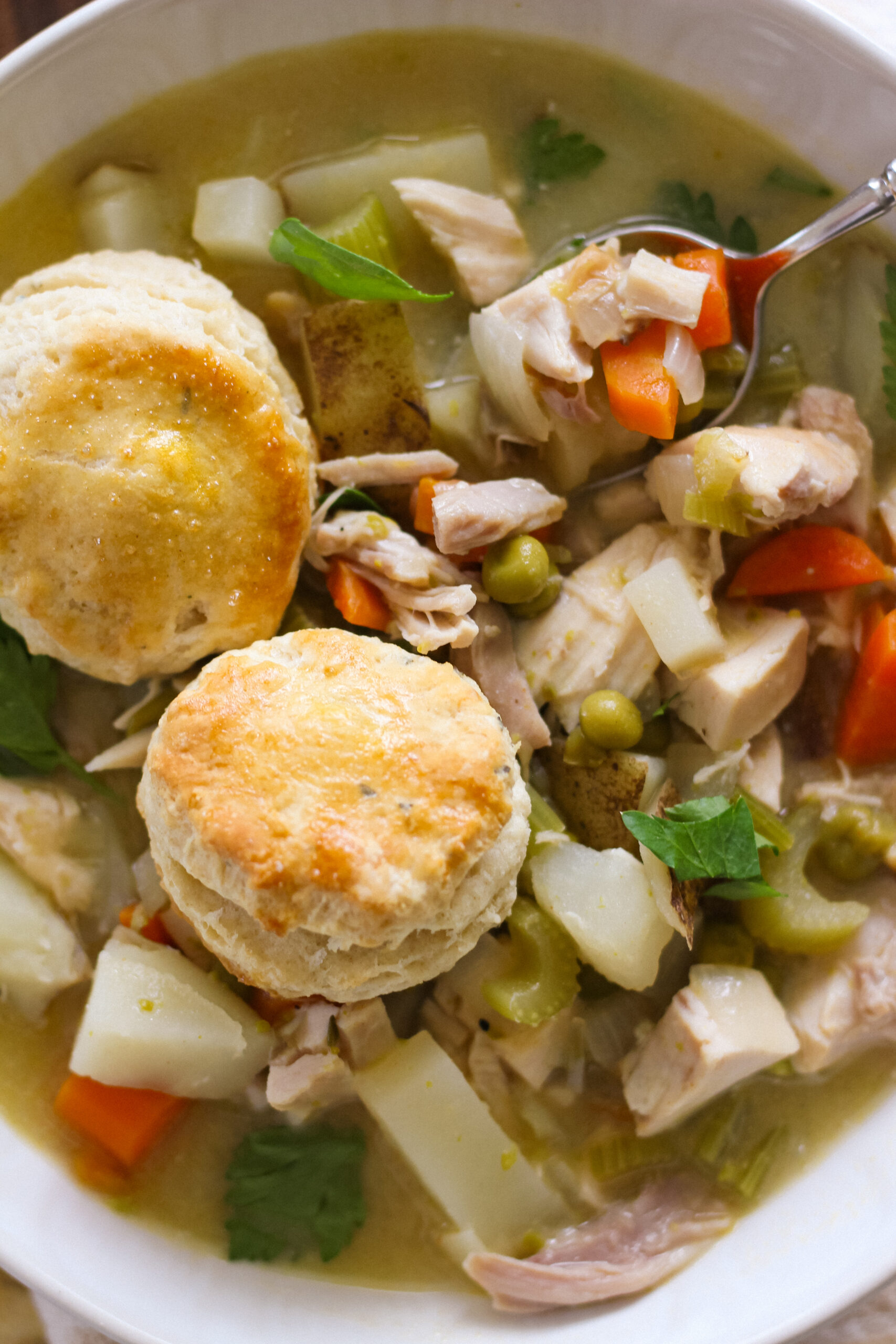 chicken pot pie soup