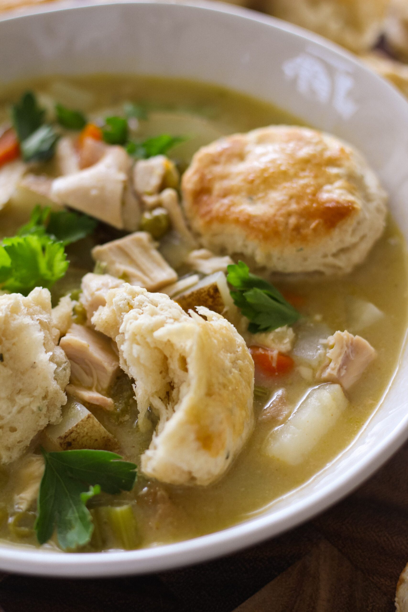 chicken pot pie soup