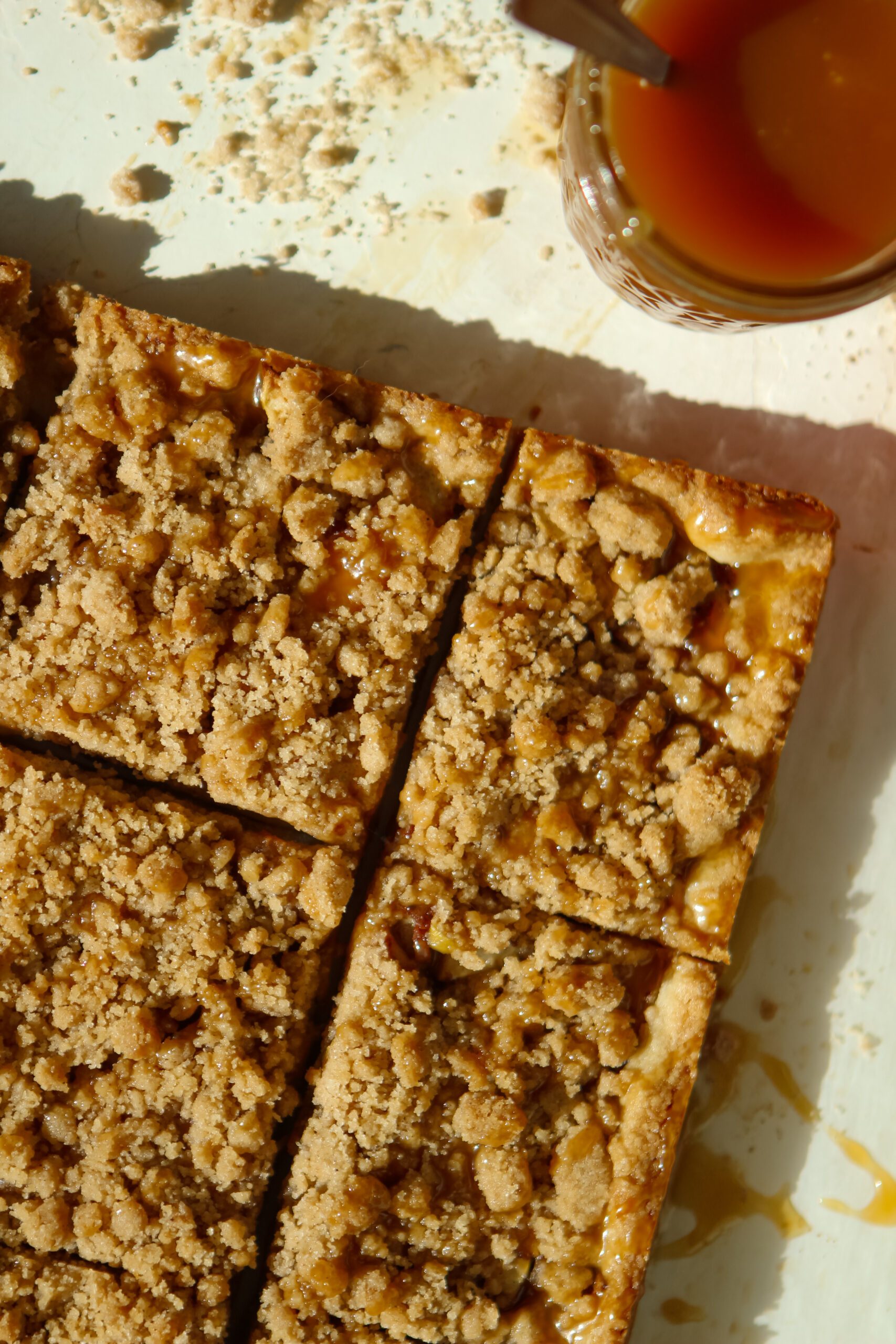 caramel apple dessert bars