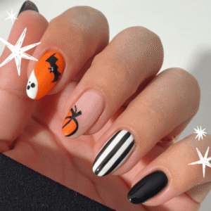18 Cute October Nail Ideas That Make Spooky Season Official