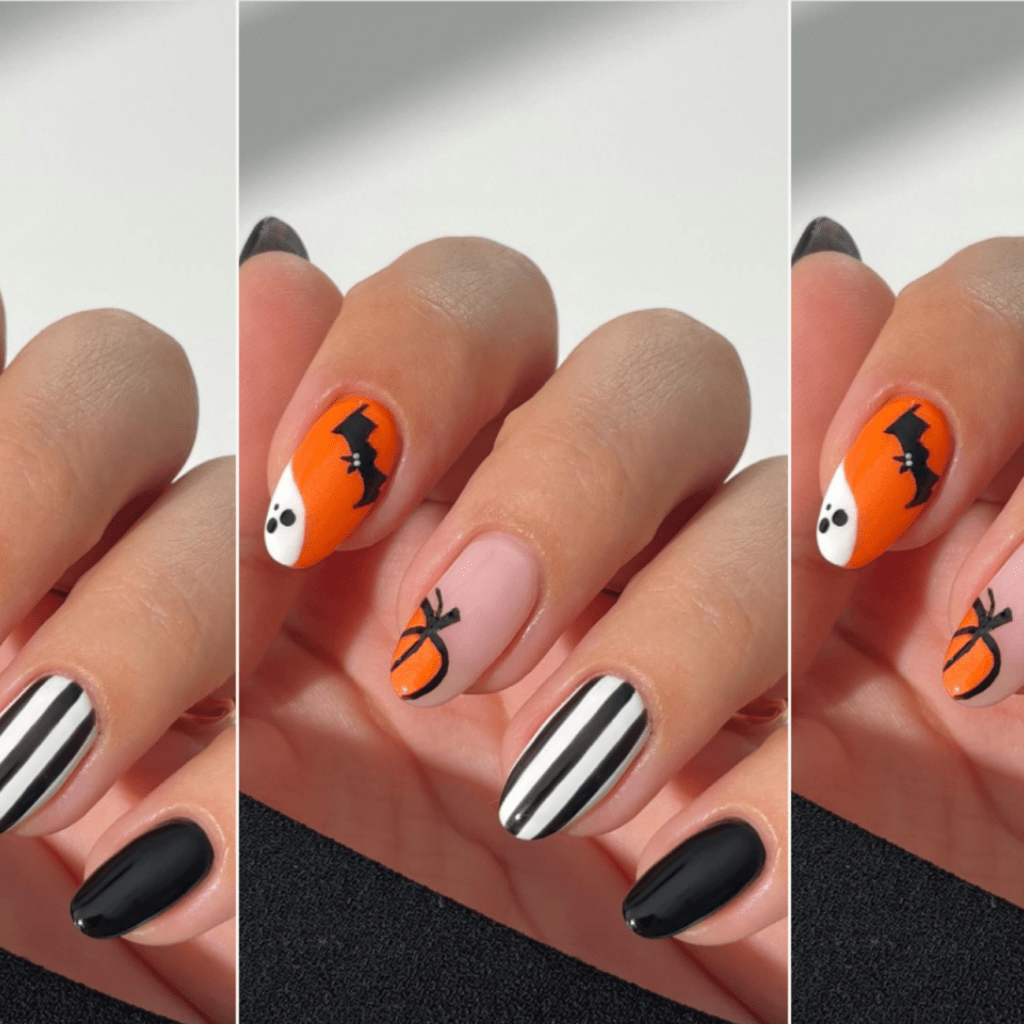 Cute October Nail Ideas