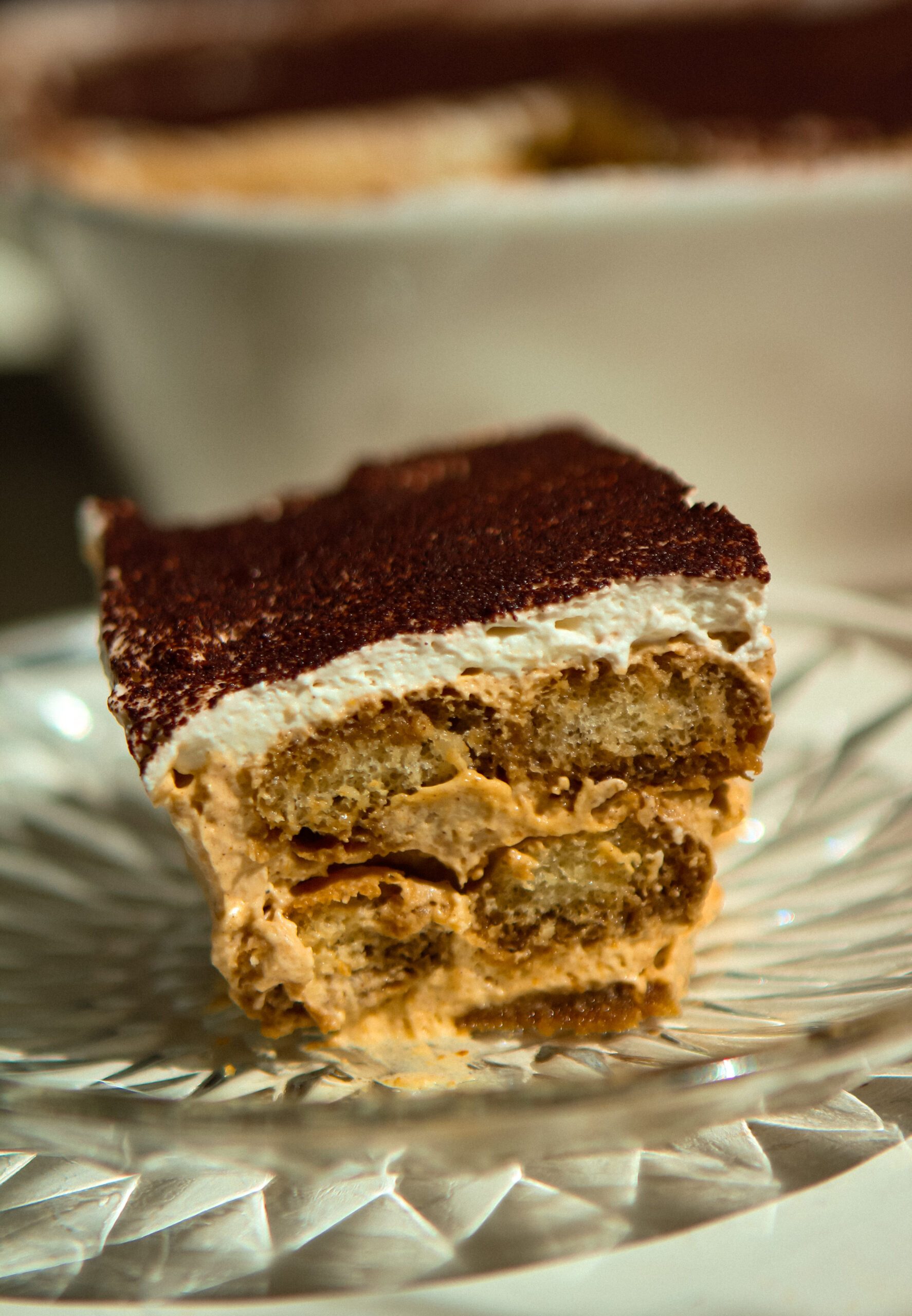 pumpkin tiramisu slice