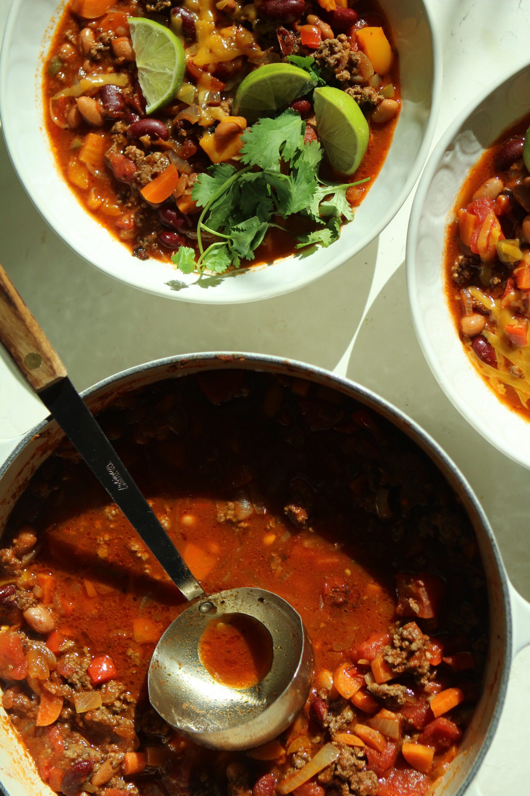 beef and bean chili