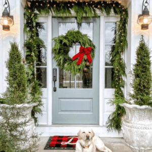 12 Christmas Front Porch Decor Ideas to Try This Year