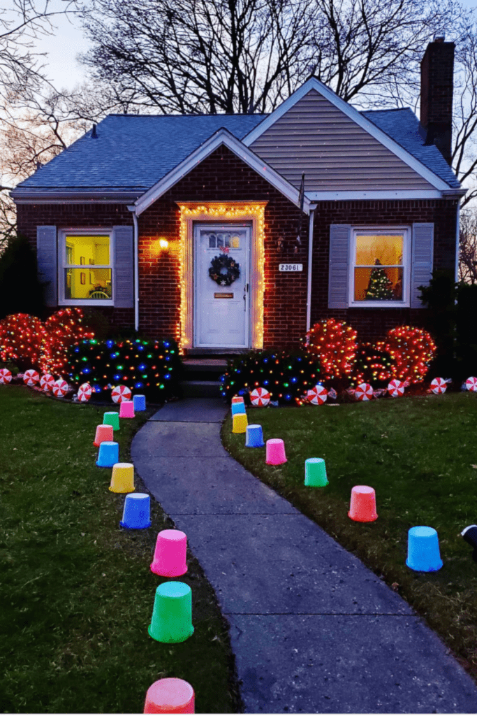 christmas front porch decor ideas