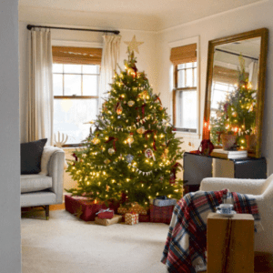 12 Christmas Living Room Decor Ideas to Steal for Your Own Home