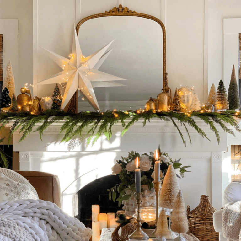 11 Simple Ways to Decorate Your Mantle for Christmas