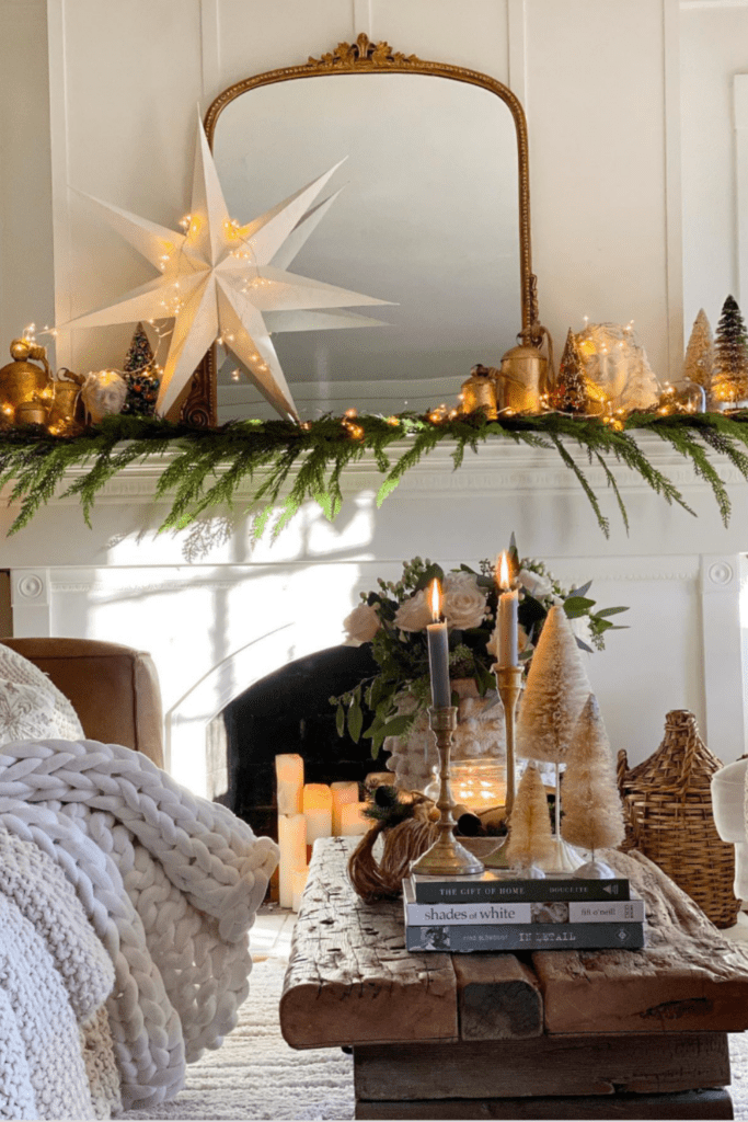 christmas mantle decor