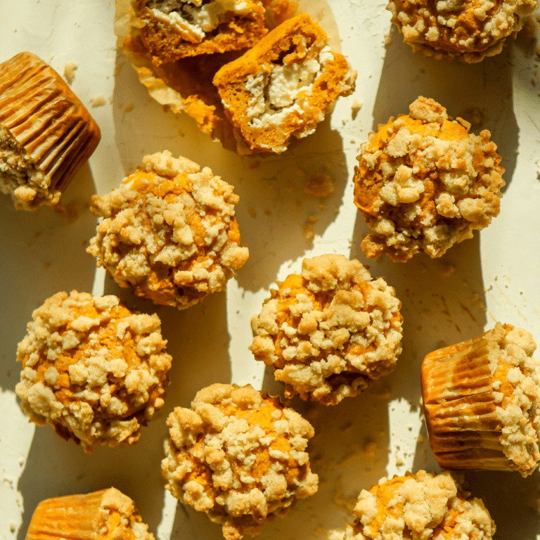 Pumpkin Cream Cheese Muffins