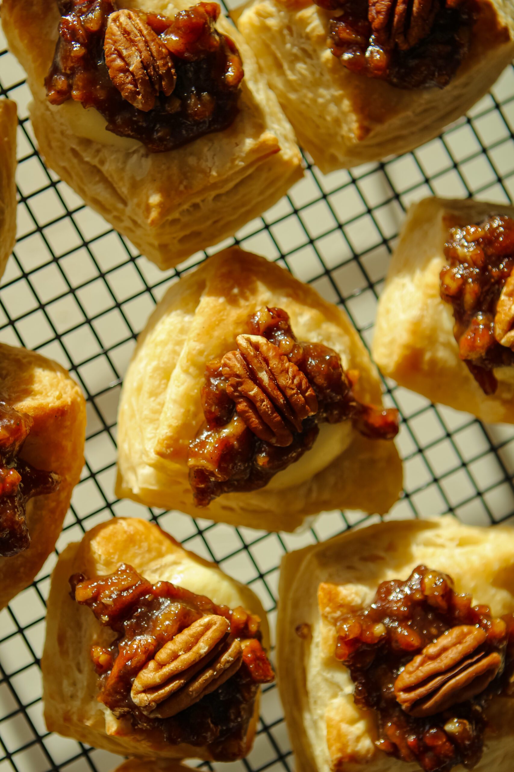 pecan pie cream cheese danish