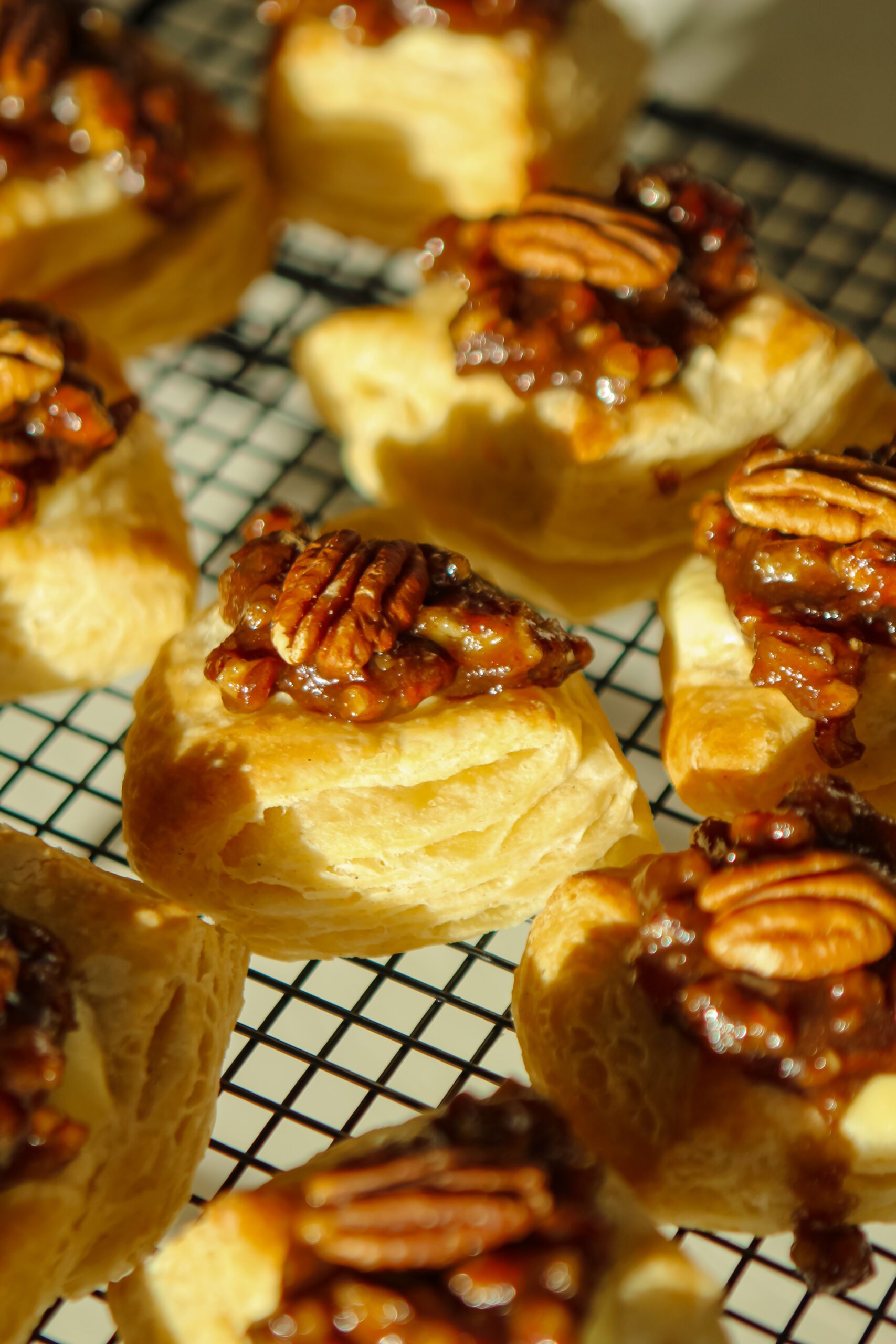 pecan pie cream cheese danish