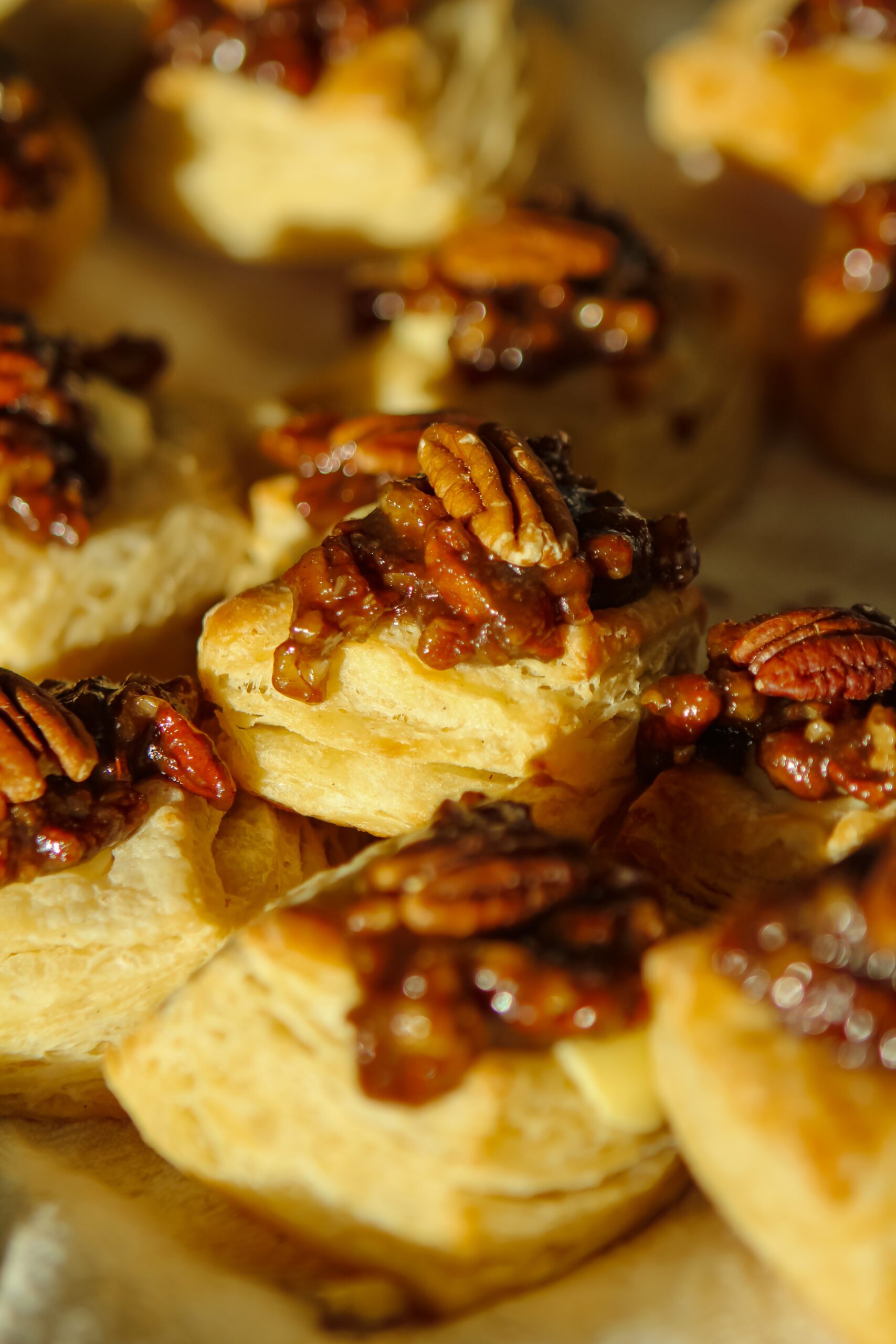 pecan pie cream cheese danish