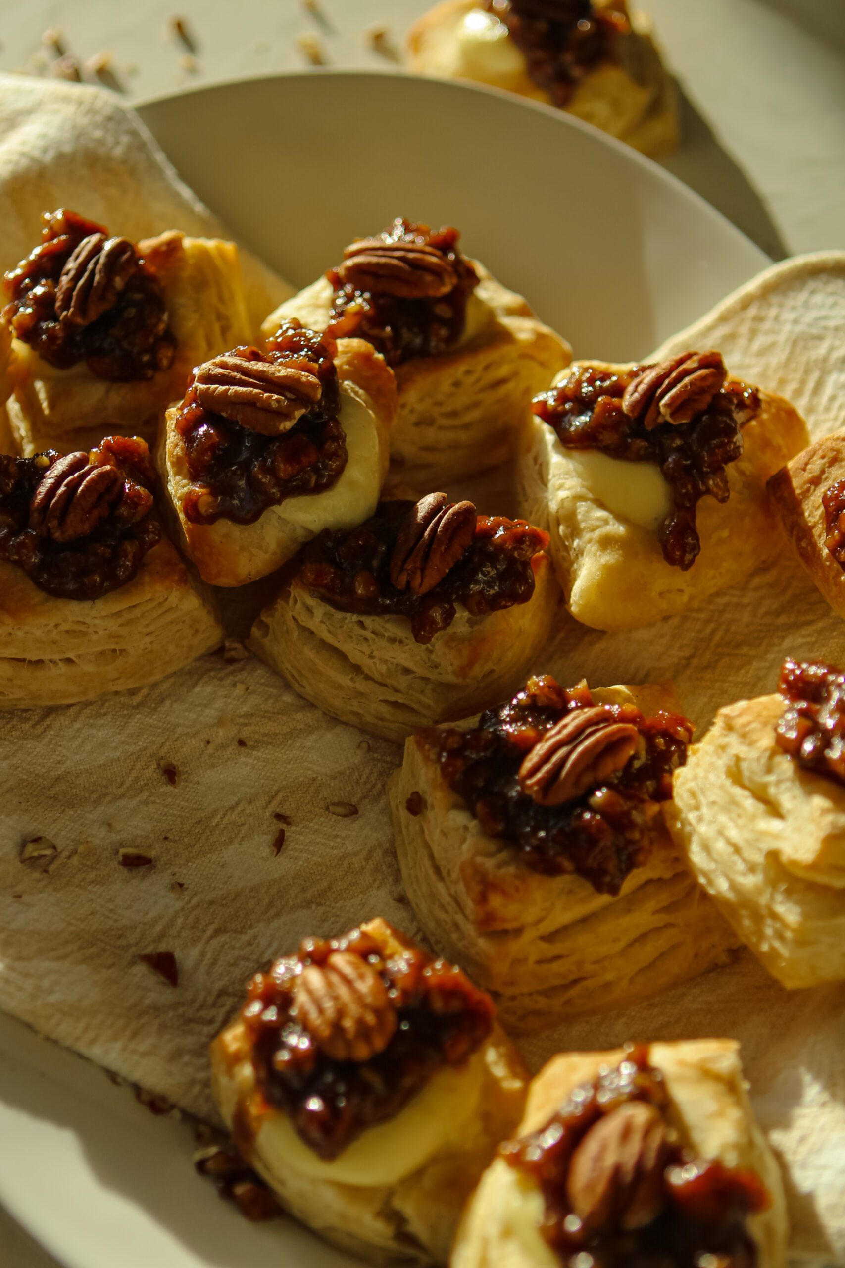 pecan pie cream cheese danish