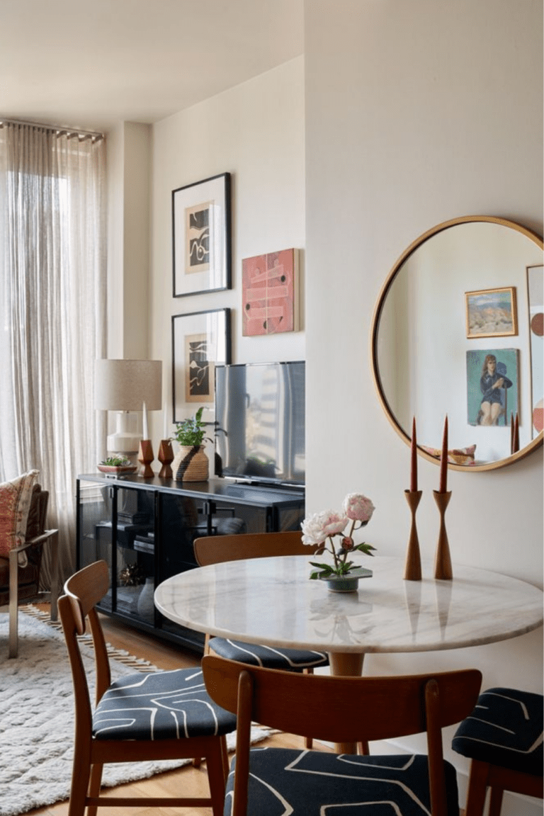 10 Apartment Dining Room Ideas to Easily Recreate - Mozie