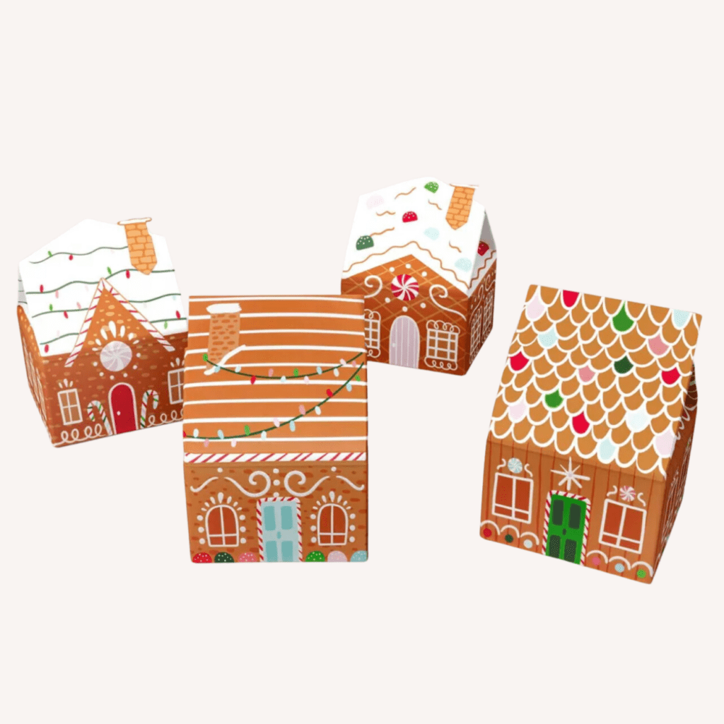 gingerbread cookie boxes