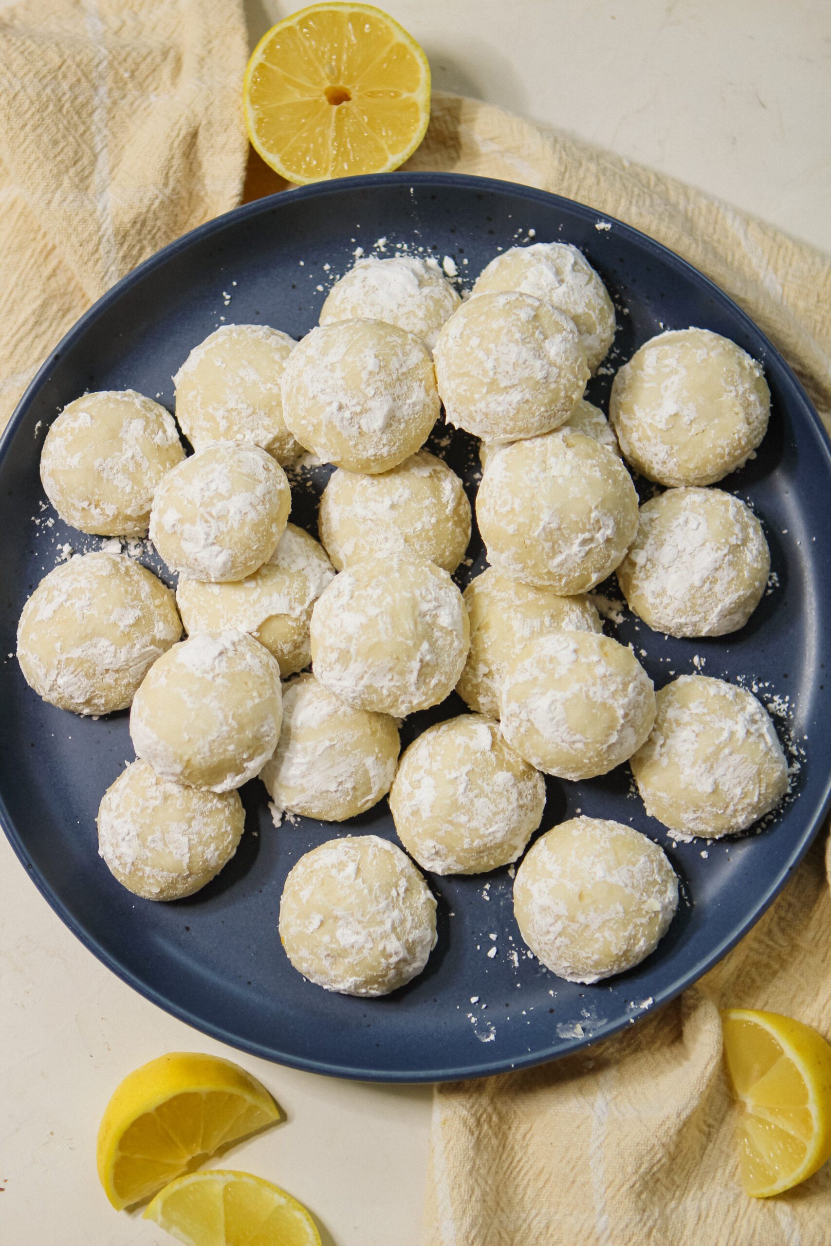 lemon snowball cookies