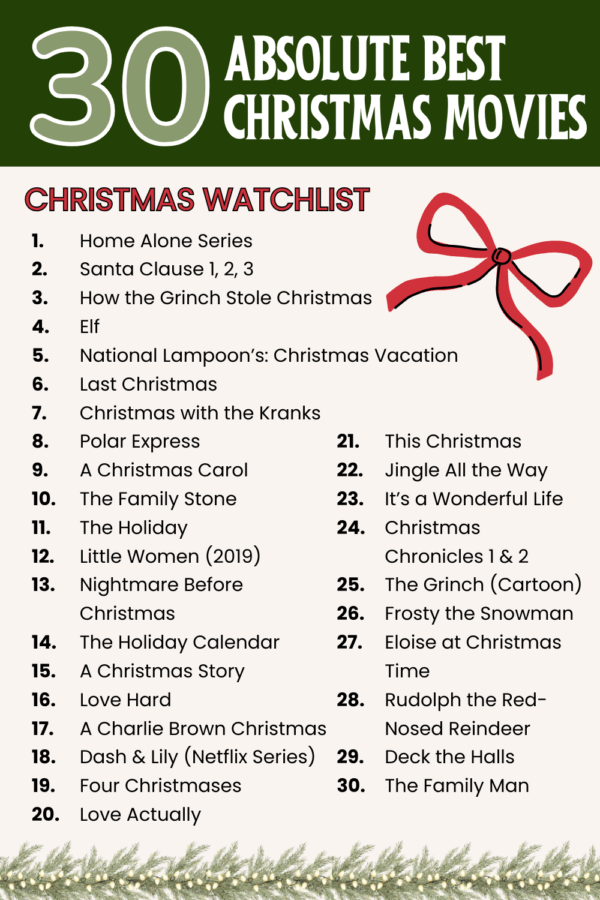 Every christmas movie