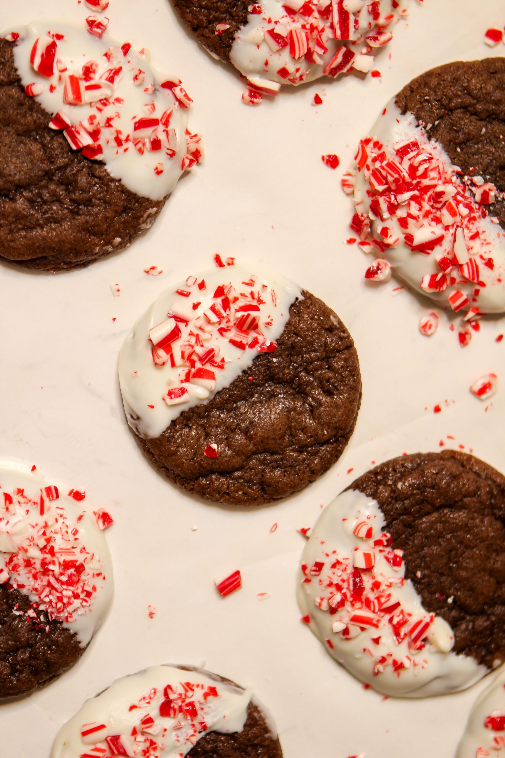 chocolate peppermint cookies