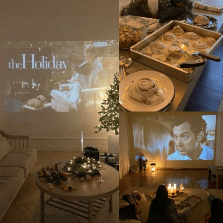 How to Throw the Ultimate Christmas Movie Night with Your Besties