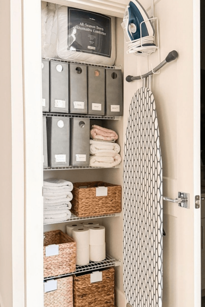 linen closet organization ideas