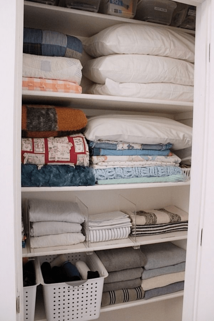 linen closet organization ideas