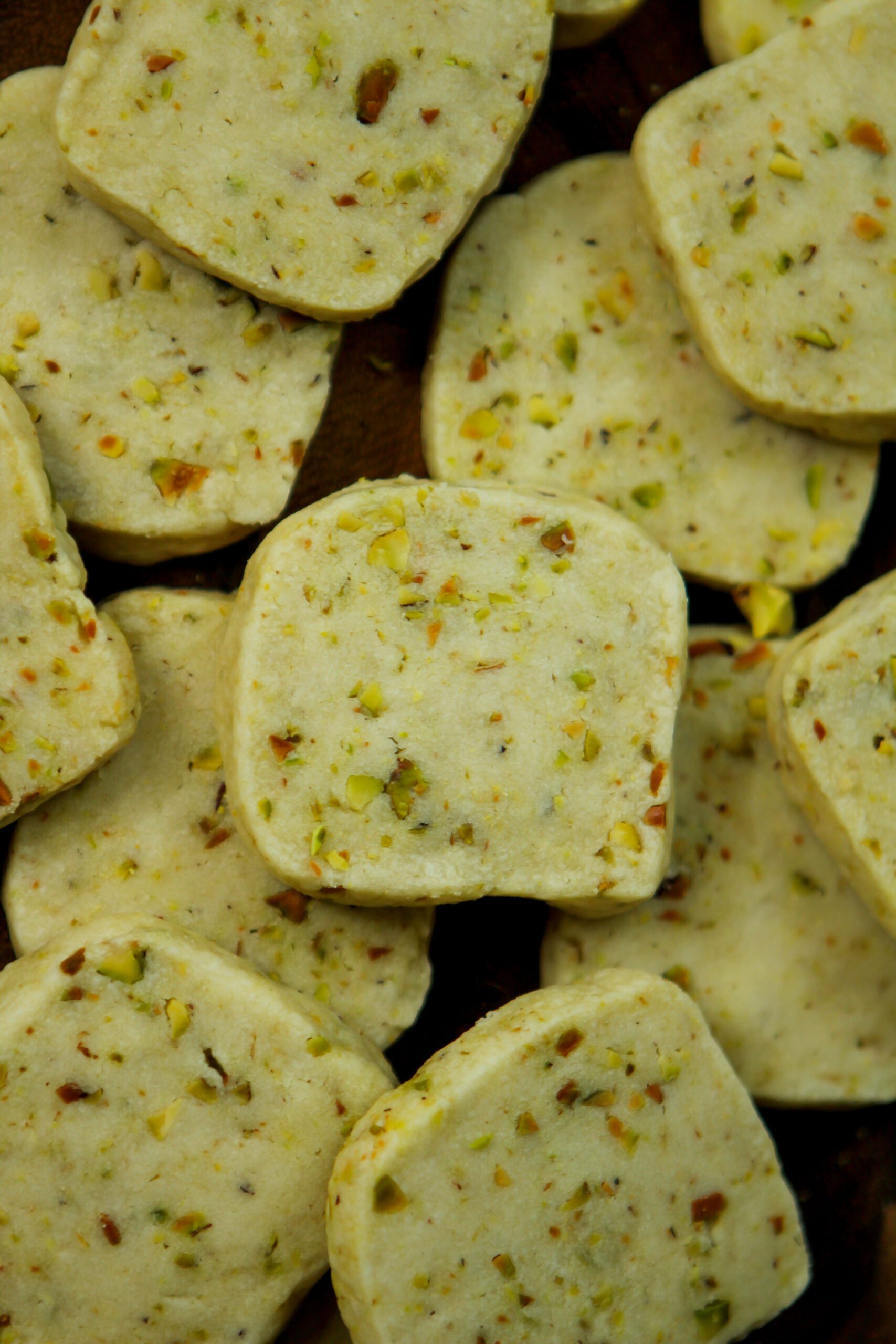 pistachio shortbread