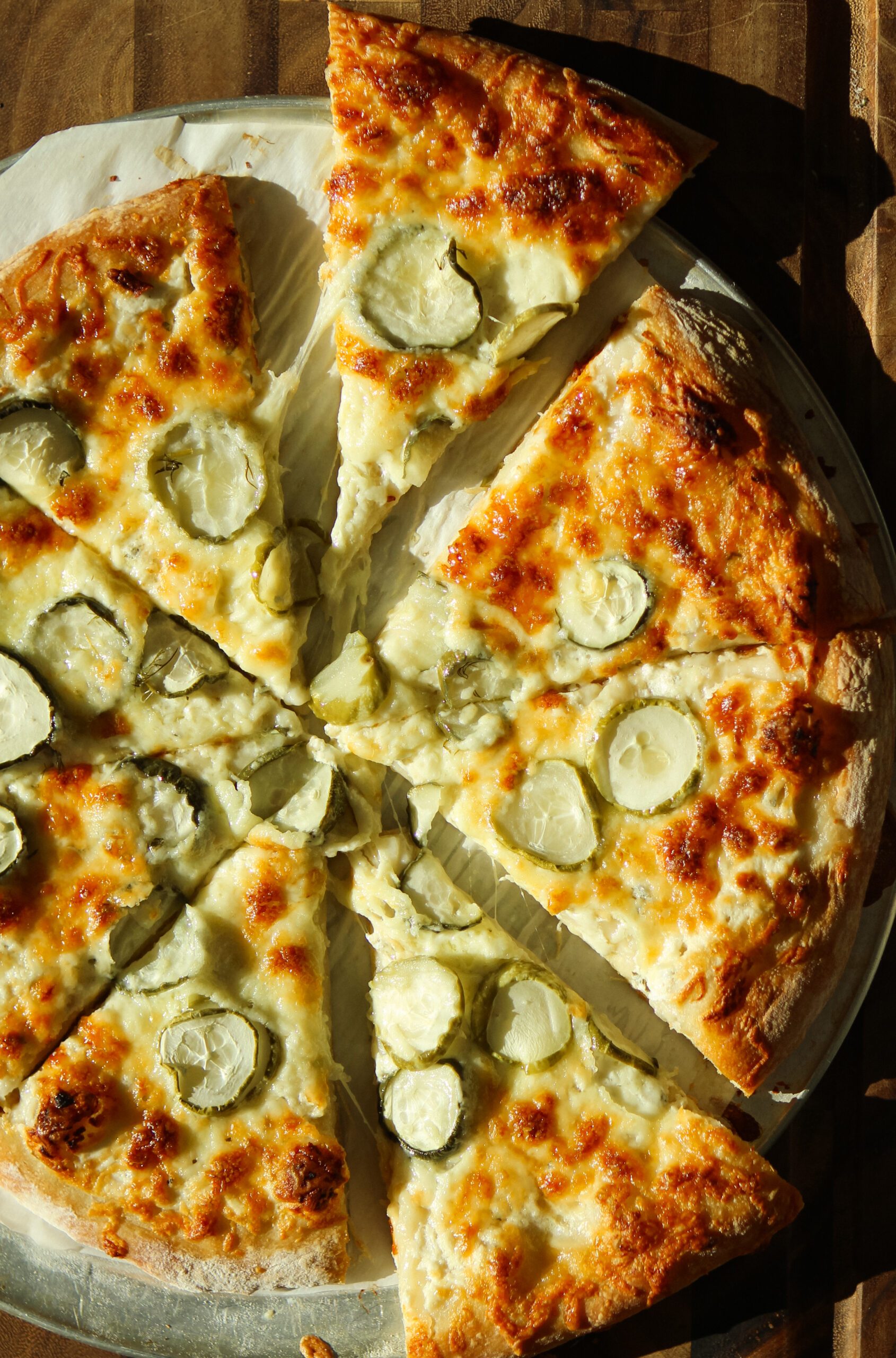 dill pickle pizza