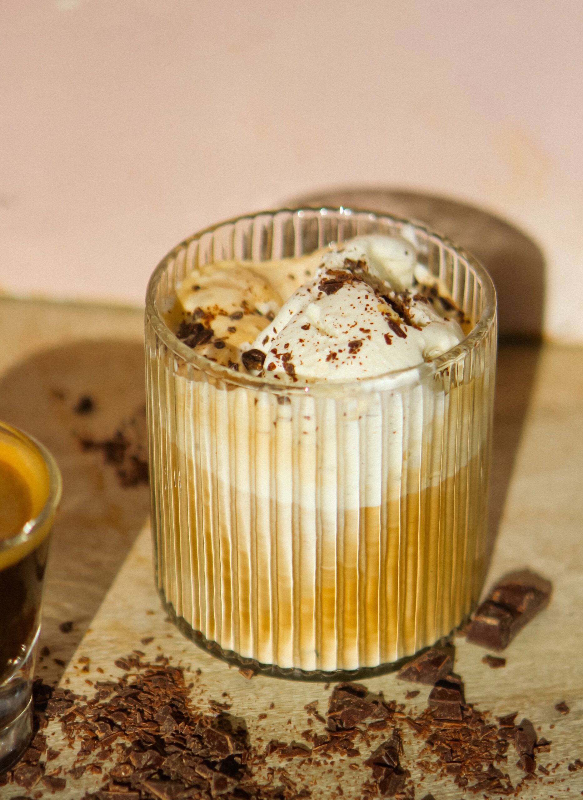 cardamom vanilla bean affogato