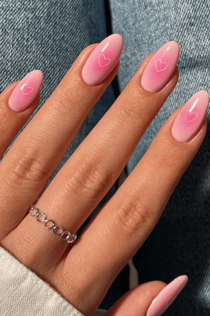 cute valentines day nail ideas