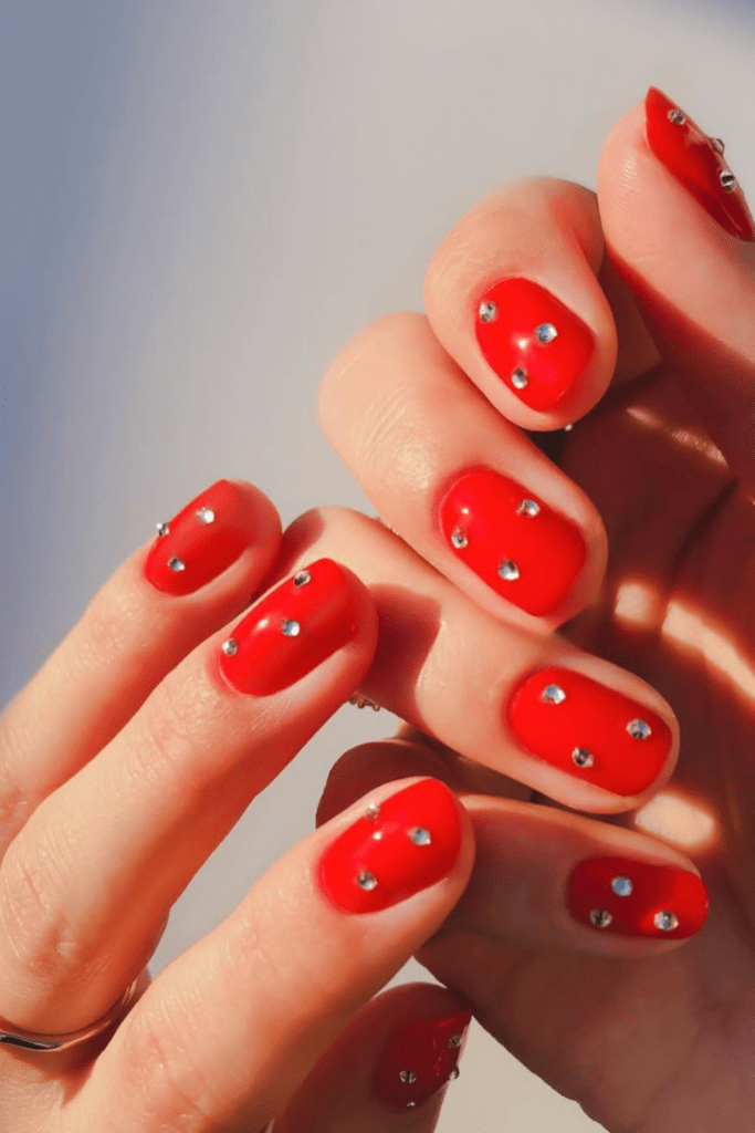 cute valentines day nail ideas