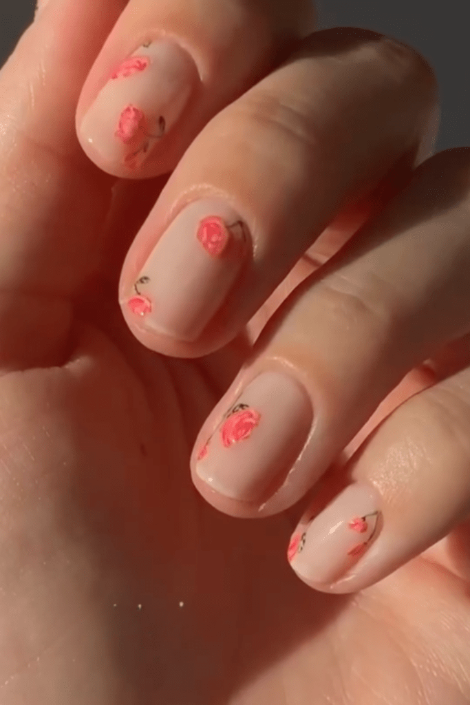 cute valentines day nail ideas