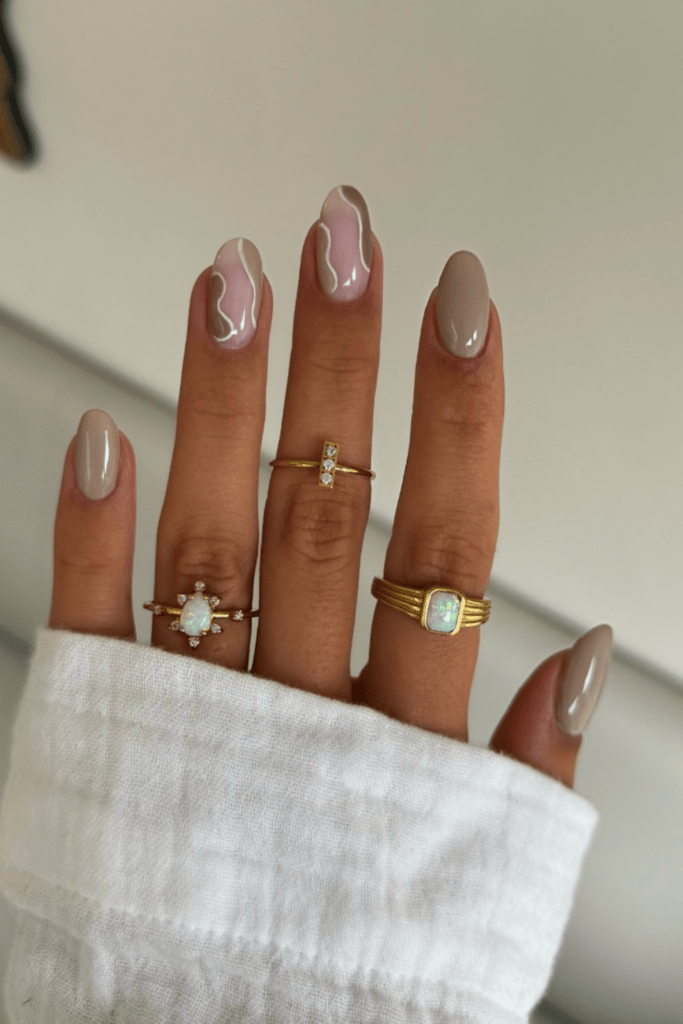 neutral nail designs