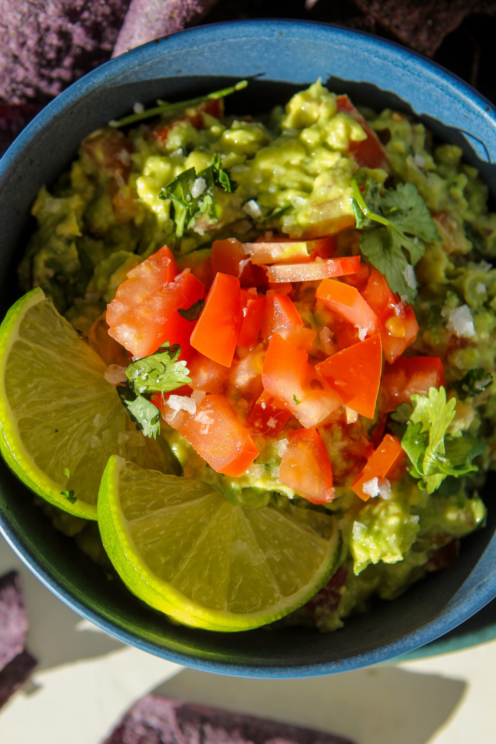 dad's famous guacamole