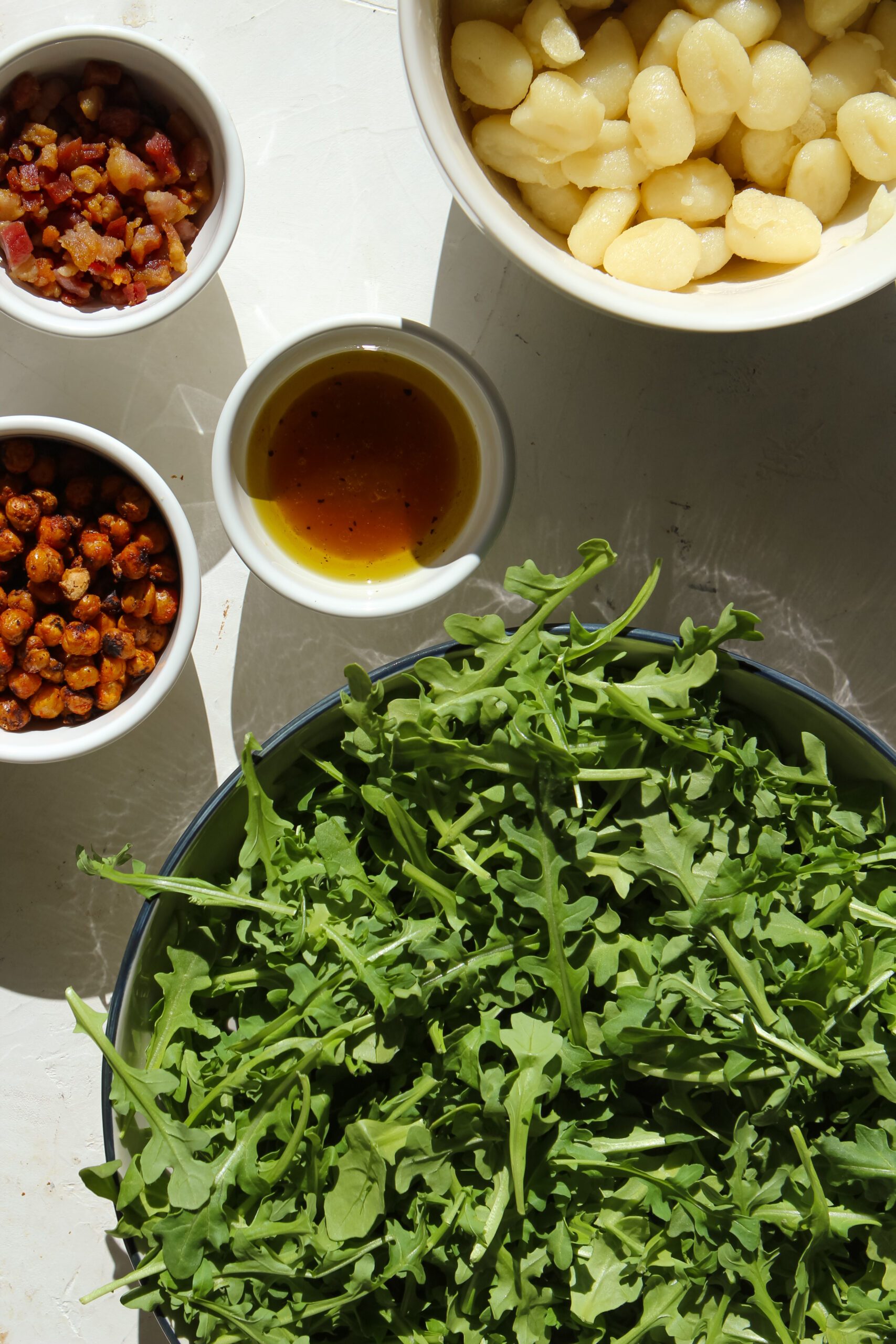 Roasted Chickpea and Gnocchi Salad