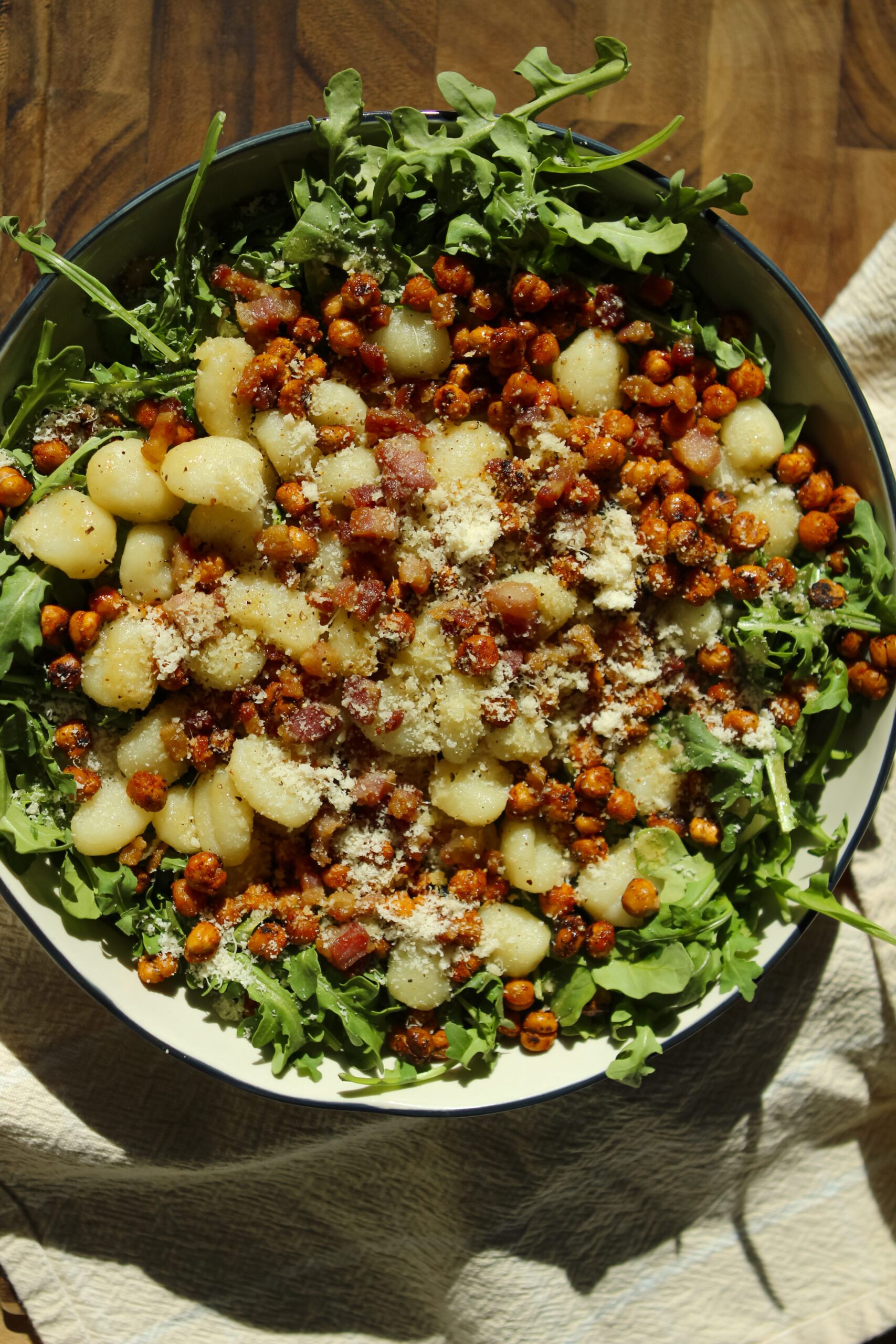 Roasted Chickpea and Gnocchi Salad