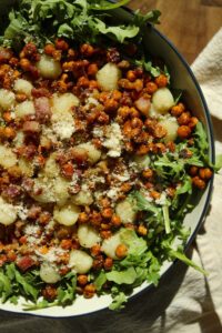 Roasted Chickpea and Gnocchi Salad